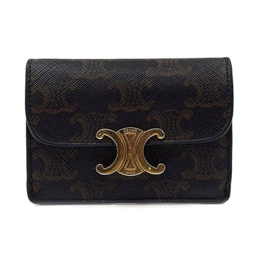Celine Triomphe Flap Card Holder 61925033 139104457