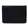 CHANEL Caviar Chevron Boy Clutch Medium 62125023 139291424 [P]