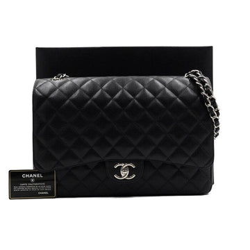 CHANEL Flap Silver Chain Shoulder Bag A58601 152888916