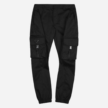 PRADA 5F Nylon-Hosen Schwarz SPH130 1WQ8 F0002 139337314