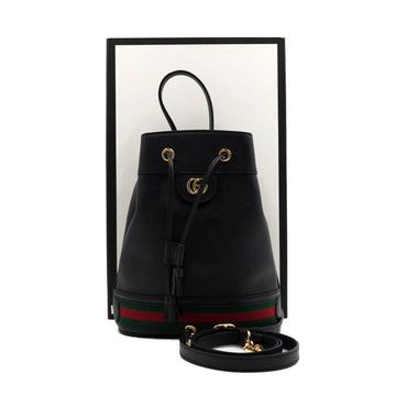 GUCCI オピディア ブラック スモール バケットバッグ トートバッグ ショルダーバッグ クロスバッグ 610846 152889422