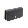 CHANEL Kaviar Schwarz CC Timeless Classic Flap Geldbörse A31509 152894796 [P]
