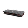 CHANEL Kaviar Schwarz CC Timeless Classic Flap Geldbörse A31509 152894796 [P]