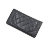 CHANEL Kaviar Schwarz CC Timeless Classic Flap Geldbörse A31509 152894796 [P]