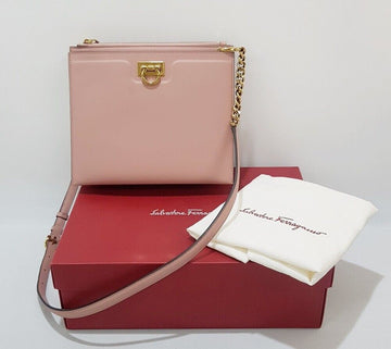 SALVATORE FERRAGAMO Triomphe Crossbody Bag 58990937