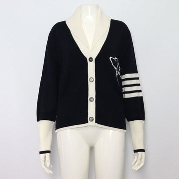THOM BROWNE Damen-Cardigan aus feiner Merinowolle FKC543A 152898508
