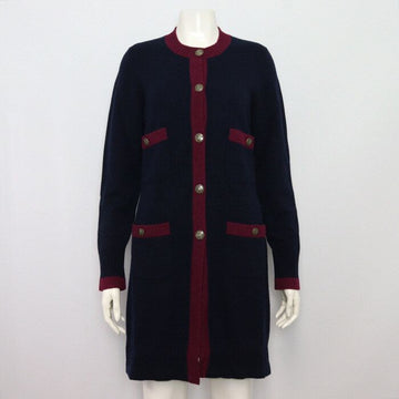 CHANEL ハイネック CCボタン レディース ロング カーディガン P46523 152898353