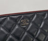 CHANEL Klassische Clutch Tasche aus Lammleder Medium 124801163 [P]