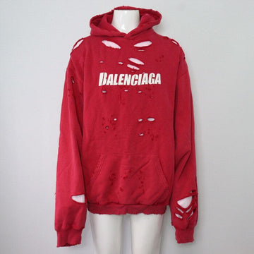 Balenciaga 659403 Caps Destroyed Oversized Men's Hoodie aa52829 152899124