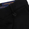LOUIS VUITTON Black Cotton Split Pants Herren 1A9TBK 22 Saison 152899166 [P]