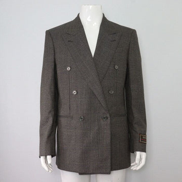 Gucci Prince of Wales Wool Formal Men's Double Jacket 568762 152899199