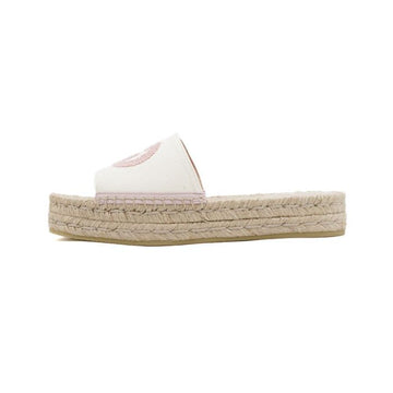 Gucci Canvas Interlocking GG Espadrille Women's Slide Sandal Slipper 725832 152897719