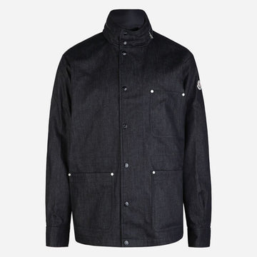MONCLER 5S Chassery Herren Denim Field Jacket Denim Blau 1B00004 M6688 77A 140174799