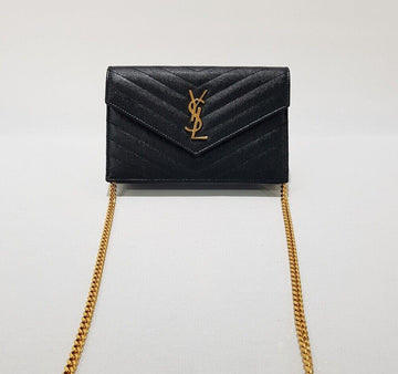 Saint Laurent Monogram Envelope WOC Chain Crossbody Bag 393953 140198362