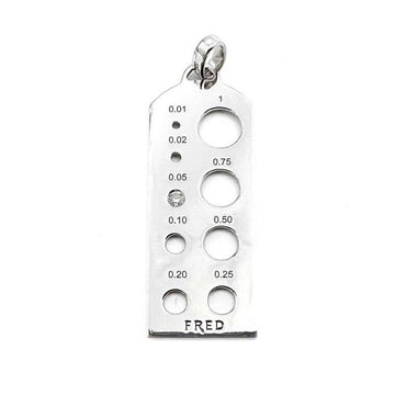 Fred Diamond Stone Caliber Pendant 6282503240 140589009