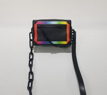 Louis Vuitton Soft Trunk Taiga Mini Rainbow Crossbody M30351 128749758