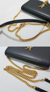 SAINT LAURENT タッセルロゴチェーンケイトバッグ 452159 79034776 [P]