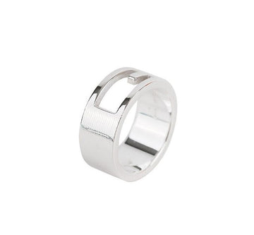 GUCCI Gロゴシルバーリング 10号 8MM 7683152972 141878623