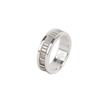 TIFFANY & CO Atlas Silberring 10 Größe 6MM 7242958976 75683699