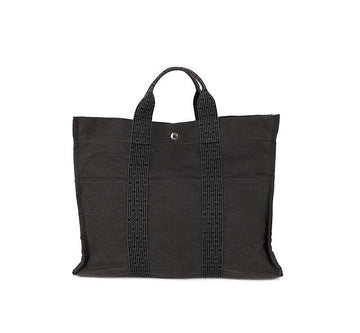 HERMES HURUUTO MM Canvas Grau Charcoal Aktentasche 7684692968 142027321