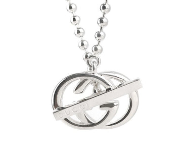 Gucci GG Interlocking G Ring Silver Necklace 7245042726 76033446