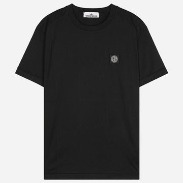 STONE ISLAND 5F ロゴパッチ半袖Tシャツ ブラック 2100027 S0013 V0029 142965621