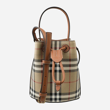 BURBERRY 5F Check Mini Bucket Bag 8109794 A9534 143105557