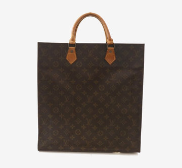 LOUIS VUITTON M51140 Sac Plat Monogram Canvas Tote Bag 143117128