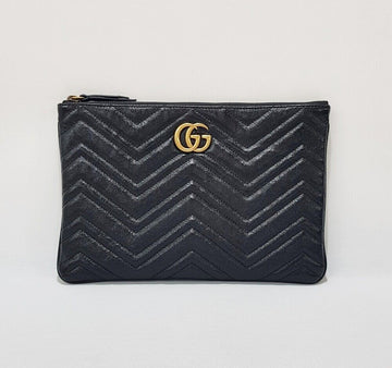 GUCCI GG Marmont Matelassé Clutch 525541 143962702