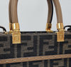 Fendi FF Sunshine Mini Tote Bag 8BS092 143555476 [P]