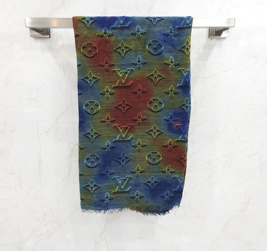 Louis Vuitton Monogram 3D Stole Muffler 2054 MP2548 123524889