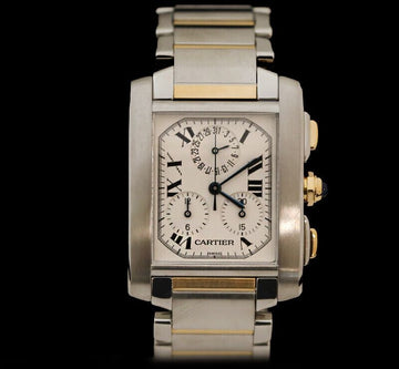 CARTIER Tank Francaise Combi 28MM XL W51004Q4 144746893