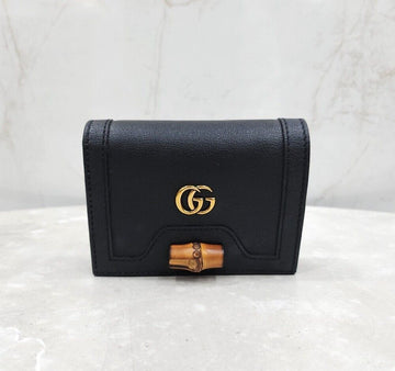 Gucci Diana Bamboo Card Wallet 658244 121376437
