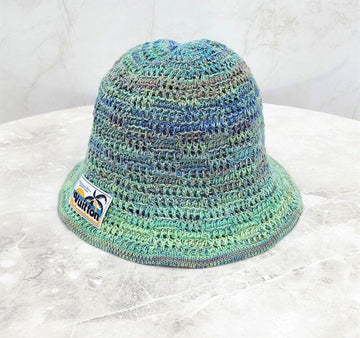 Louis Vuitton Damier Palm Tree Crocheted Hat L M7557L 120617290