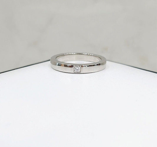 Bulgari Diamond Platinum Marry Me Wedding Ring 48 114872106