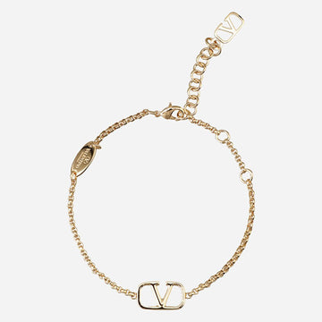 Valentino Metal V Logo Signature Bracelet 145462976