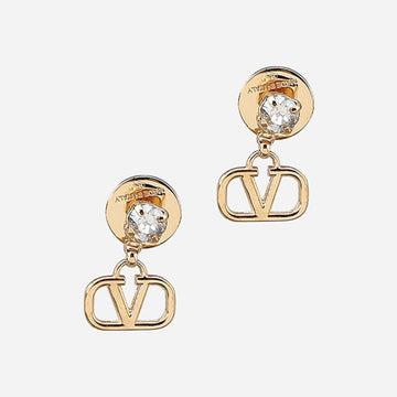 Valentino V 5F V Logo Signature Earring 7W2J0H29 YCW MH5 145462977