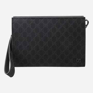 Gucci GG Supreme Canvas Clutch Bag 5F 768255 FACQC 1048 145464411
