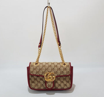 GUCCI GG Marmont Jacquard Mini Schultertasche 446744 145560826