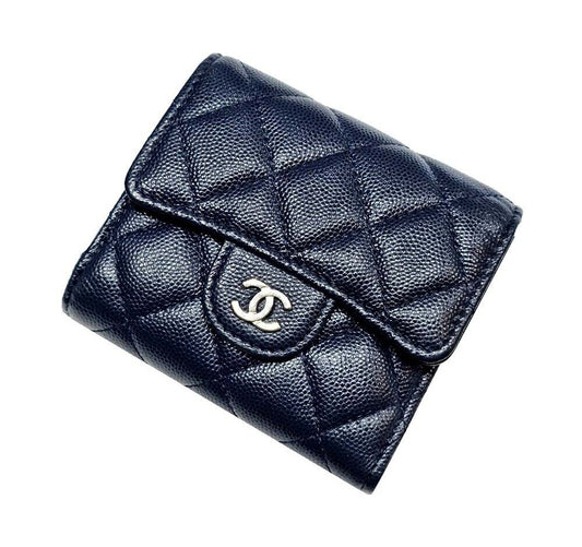 CHANEL Caviar Compact Wallet 7161287871 69032927