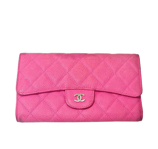 CHANEL Caviar Long Wallet 7359932943 101134364