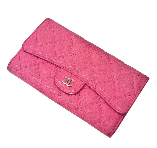 CHANEL Caviar Long Wallet 7359932943 101134364