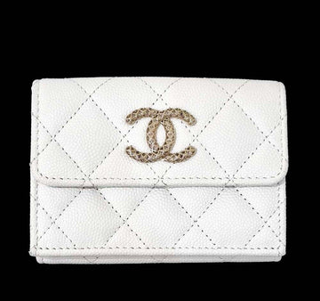 CHANEL Caviar Three-fold Wallet AP3182 7435984232 118797940