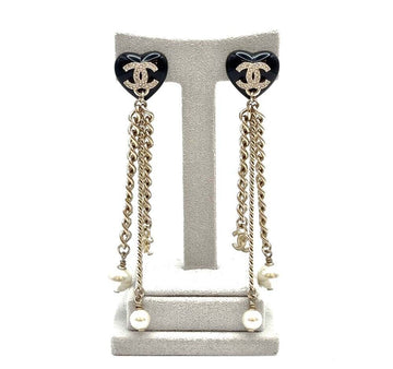 CHANEL Heart Drop Earrings 7508676524 125617775