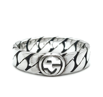 Gucci Interlocking G Silver Ring 7217365485 73994701