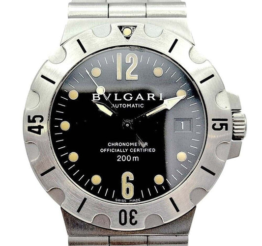 Bulgari Diagon Steel Watch SD38S 7064181096 60831637
