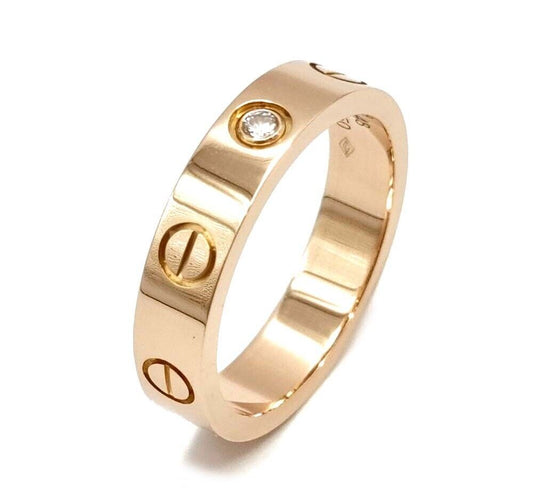Cartier 1P Diamond Love Ring 7343142202 96036450