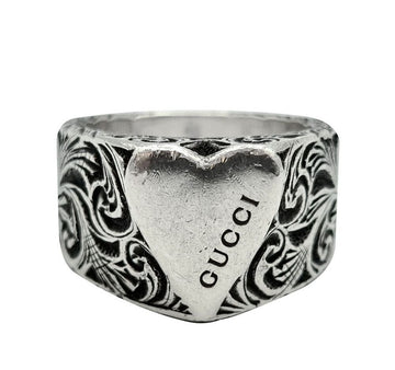 Gucci Heart Silver Ring 7208601785 73042592