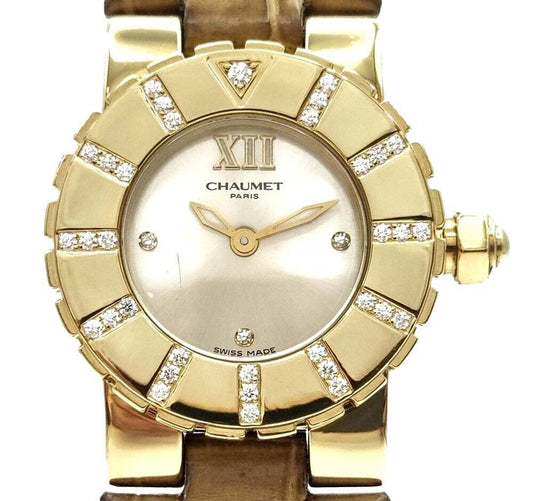 CHAUMET Class One Diamond Gold Watch 7399488155 112623217