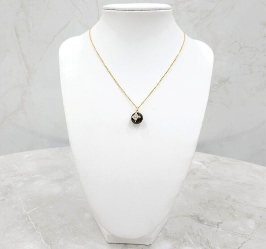 Louis Vuitton B Blossom Pendant Diamond Necklace Q93758 121376452